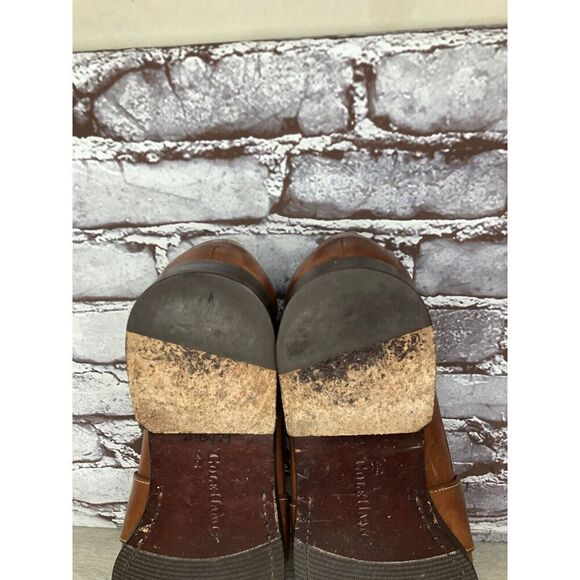 Cole Haan Brown Leather Slip On Penny Loafers Dress Shoes Men’s Sz 13N US/46EU - Picture 10 of 16